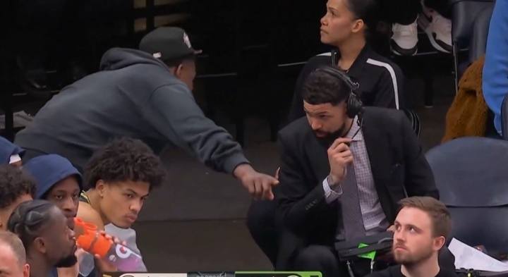 世界杯官网入口-波杰姆想打奥运会？小里弗斯to华子：我分分钟干他20分！后者狂笑